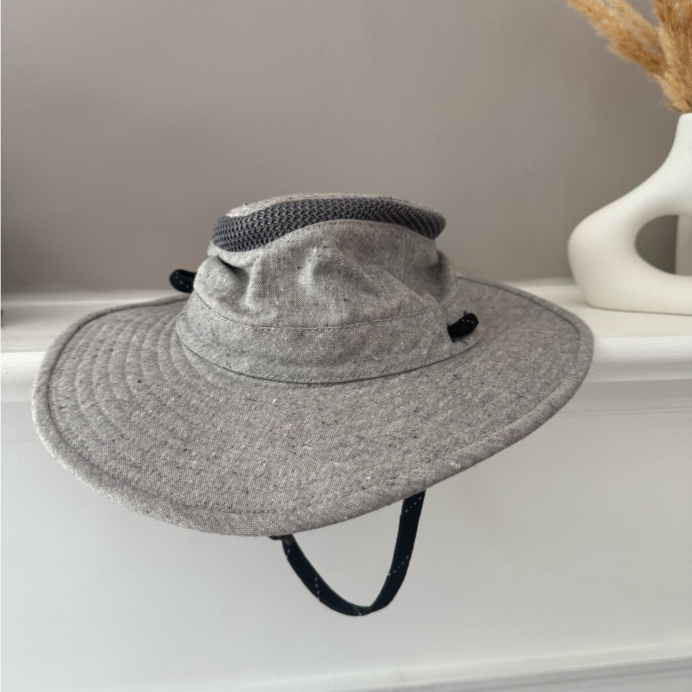Tilley Canada Bucket Hat gray TMH6 Sz 6 7/8 mashup hat cotton